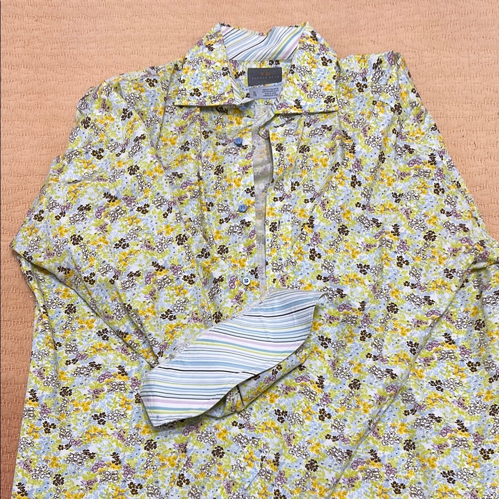 Etro Floral Button-Up Shirt